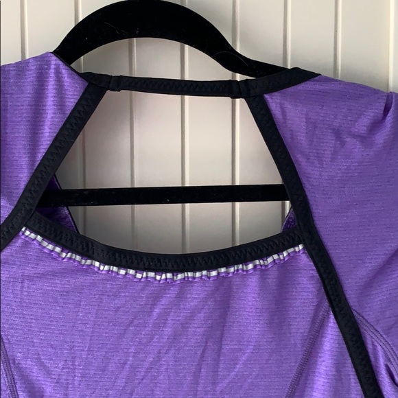 Lululemon Purple Exercise Top - Picture 4 of 5